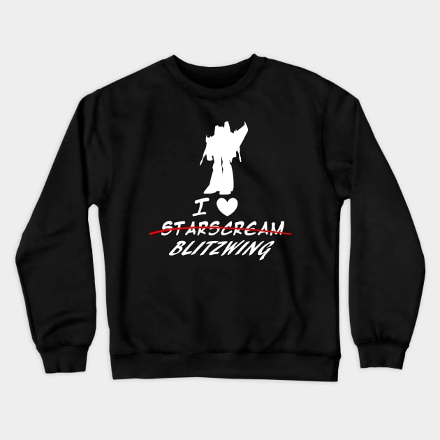 Blitzwing-not-Starscream! Crewneck Sweatshirt by SlothworksStudios